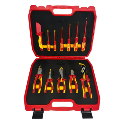 PDE 12PCS VDE Insulated Tool Set pliers and screwdrivers
