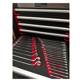 PDE Combination Spanner Set + Double Ring Offset Wrench 28PCE EVA Foam Tray