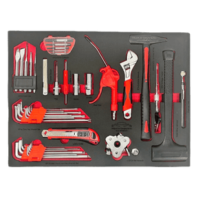 PDE Automotive Hex Key Sets + Hammer hex key torx key set Tool Set in EVA Foam Tray