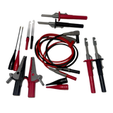 PDE Multimeter Test Leads Kit – 14 Piece Electrical Probes & Clips Set