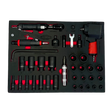 PDE Pneumatic Air Impact Tools & Socket Set with EVA Foam Tray 34PCE