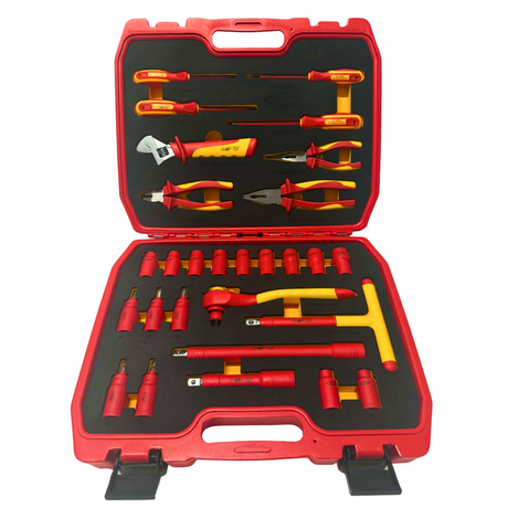 PDE VDE Insulated Socket and Pliers Tool Set 28PCE