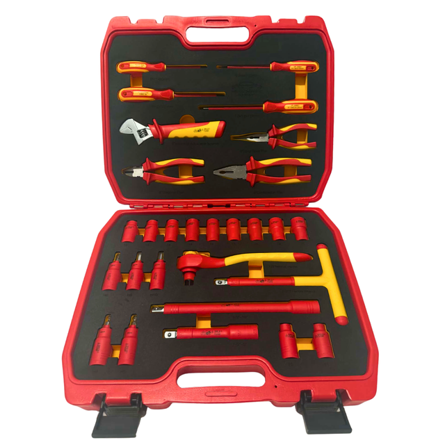 PDE VDE Insulated Socket and Pliers Tool Set 28PCE