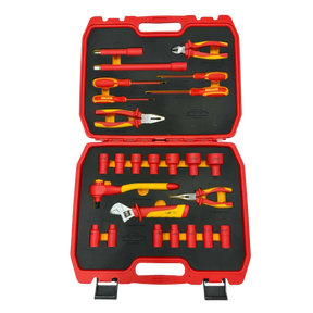 PDE VDE Insulated Socket and Pliers Tool Set 25PCE