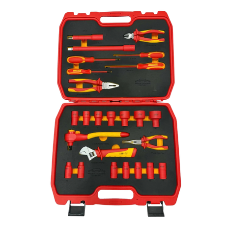 PDE VDE Insulated Socket and Pliers Tool Set 25PCE