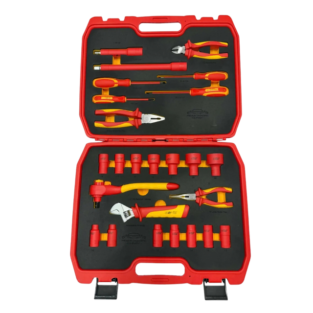 PDE VDE Insulated Socket and Pliers Tool Set 25PCE