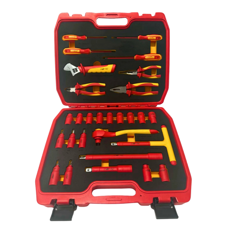 PDE VDE Insulated Socket and Pliers Tool Set 28PCE