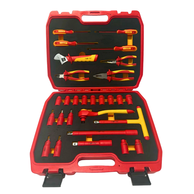 PDE VDE Insulated Socket and Pliers Tool Set 28PCE