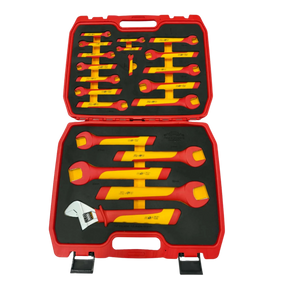 PDE VDE Insulated Spanner Tool Set 20PCE