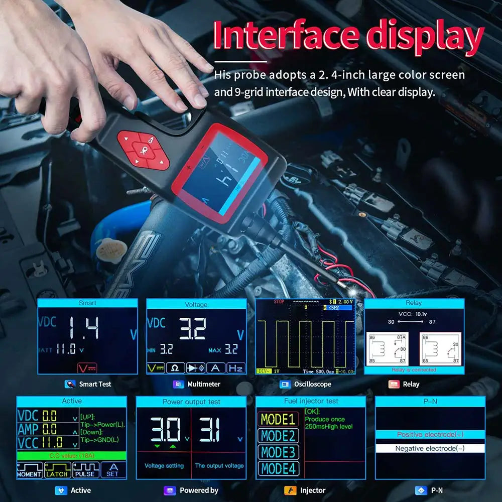 TopDiag P200 interface display