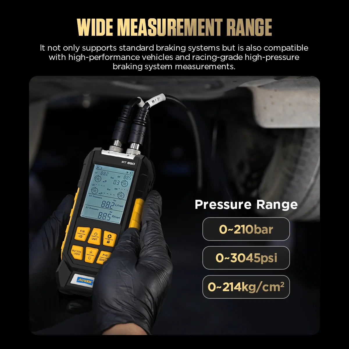 AUTOOL PT660 wide measurement range