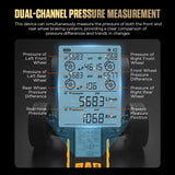 AUTOOL PT660 dual-channel pressure measurement