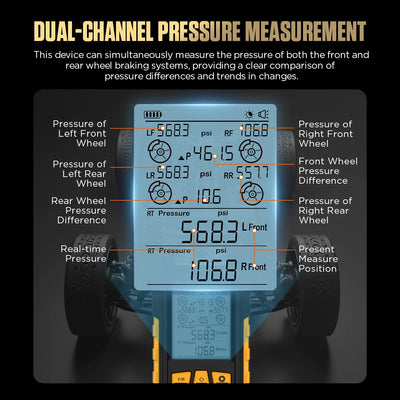 AUTOOL PT660 dual-channel pressure measurement