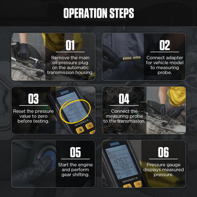 AUTOOL PT650 operation steps