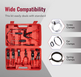PDE Hose Clamp Plier Kit 9pce