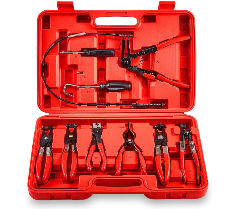 PDE Hose Clamp Plier Kit 9pce