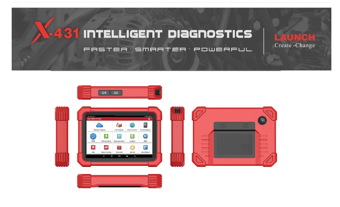 Launch X431 ProS V5.0 diagnostic screen