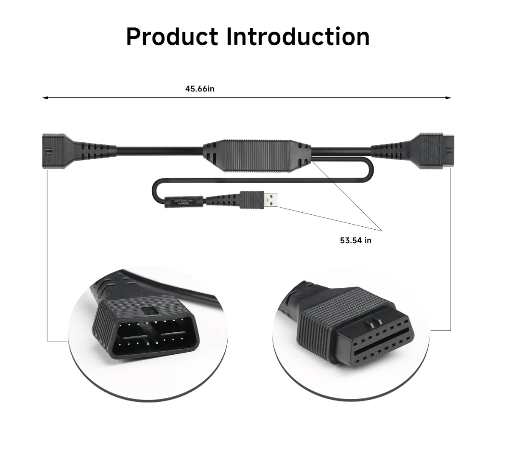 Launch X431 DoIP cable for scan tools