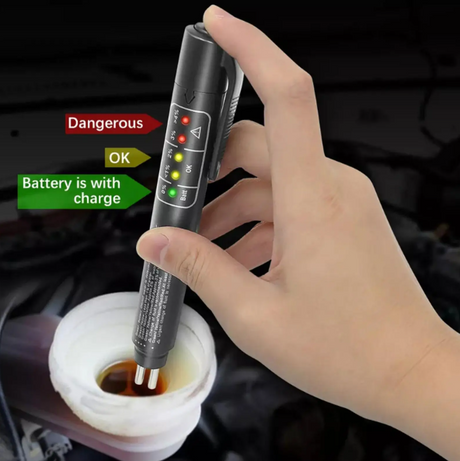 LED brake fluid tester