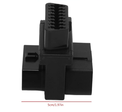 OBD2 Cable Converter Splitter – 16 Pin Male to Dual 16 Pin Female OBD2 Adapter