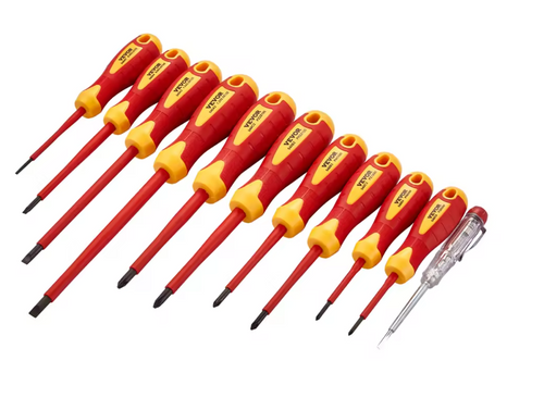 VDE Insulated Screwdriver Set 1000V  11PCE