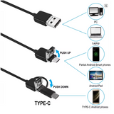 Borescope Inspection Camera 5.5mm Head 5M | Android and PC
