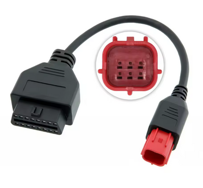 EURO 5 Motorbike Adapter Cable 6 Pin to 16 Pin