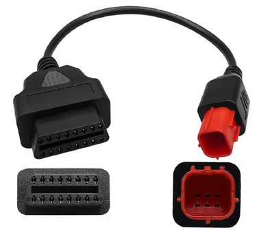EURO 5 Motorbike Adapter Cable 6 Pin to 16 Pin