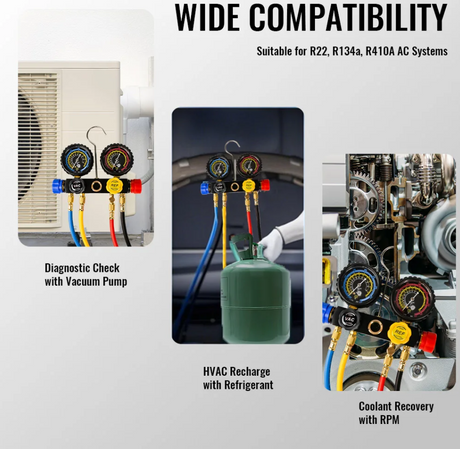 Professional HVAC Diagnostic Tool wide compatibility