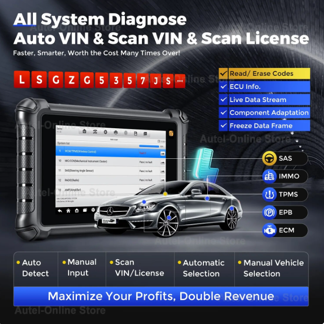 Autel MaxiPRO MP900-TS Diagnostic Scan Tool