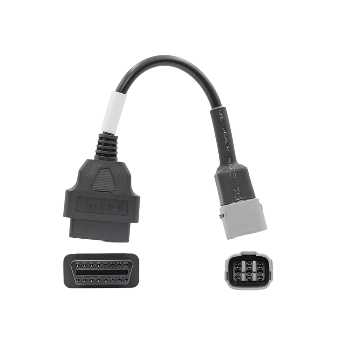 Suzuki 6 Pin to 16 Pin Motorcycle Diagnostic Adapter Cable