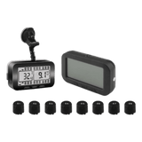 TPMS solar powered tyre pressure monitoring system 8 wheels