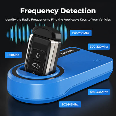 Topdon frequency detection device with a car key fob
