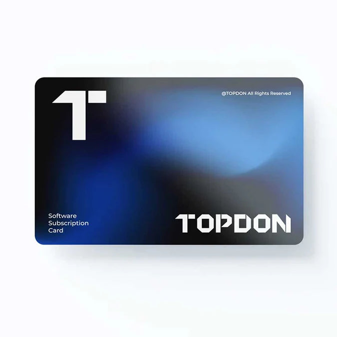 Topdon ADAS activation card