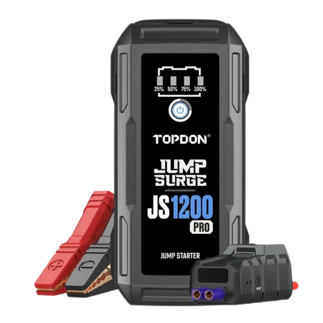 TOPDON JS1200 JumpSurge1200 Pro – 1800A 12V Jump Starter
