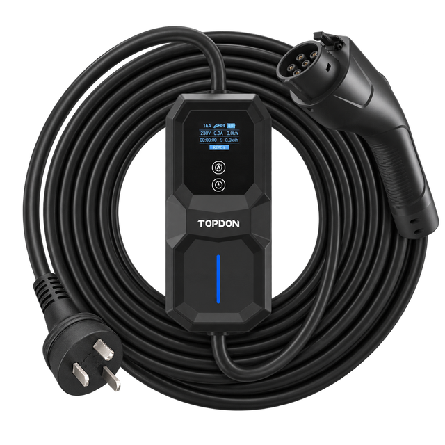 TOPDON PulseQ 10A Portable EV Charger Type 2 | Australia