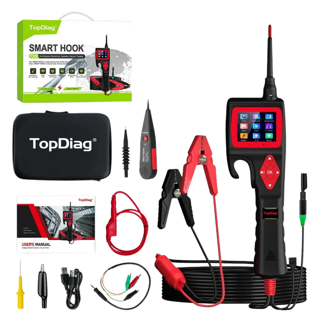 TopDiag P200 Smart Hook 9V-30V Car Circuit Tester  Electrical Test Tool