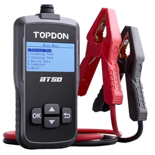 Topdon BT50 Battery Tester 12V 100-2000CCA