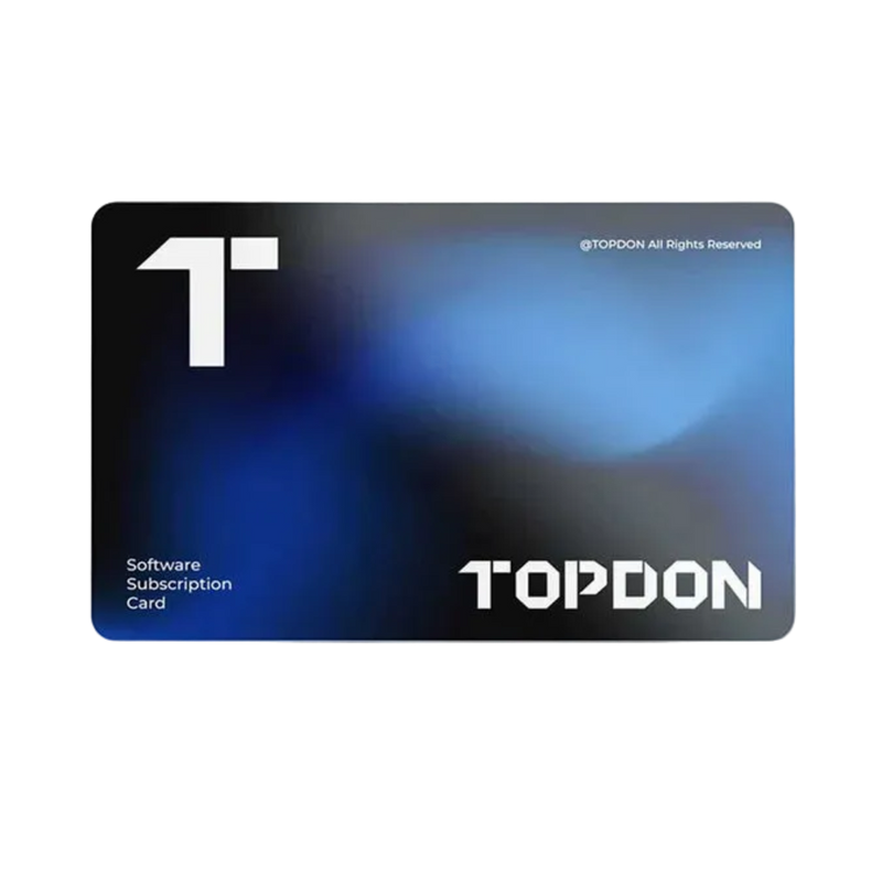 Topdon ADAS activation card