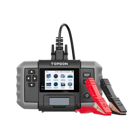 Topdon BT600 Plus Battery Tester 6-24V With Printer