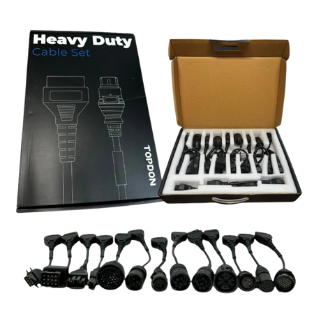 Topdon Heavy Duty Truck Adapter Cable Set 24V