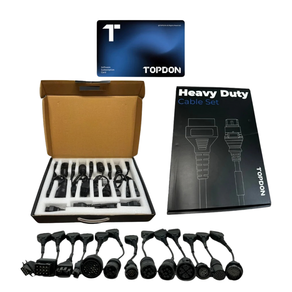 Topdon Phoenix Smart 24V Software Add-On with Adapter Cables