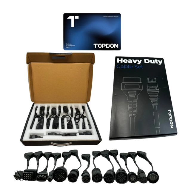 Topdon Phoenix Smart 24V Software Add-On with Adapter Cables