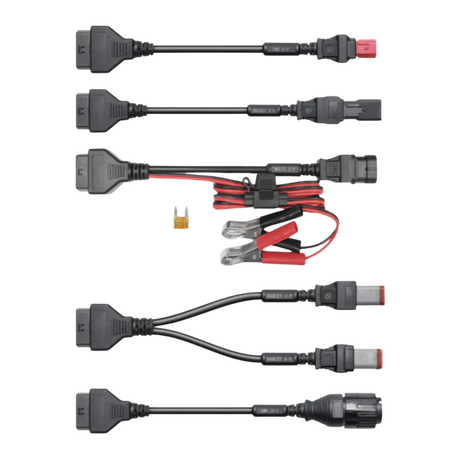 Topdon TopScan Moto Master Adapter Cable Kit (BMW + Harley + Ducati 3-in-1 Cable Package)