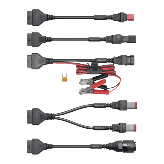 Topdon TopScan Moto Master Adapter Cable Kit (BMW + Harley + Ducati 3-in-1 Cable Package)