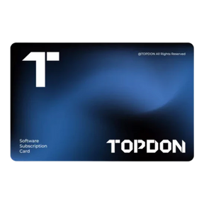 Topdon software subscription card