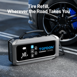 all-in-one car jump starter and tyre inflator