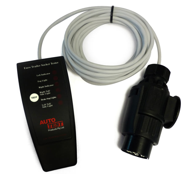 AutoTest Trailer Socket Tester Including Adapter Premium Diagnostic