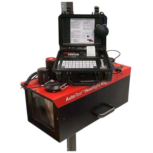Ultimate Roadworthy Kit - Heavy Brake Meter + Magnetic Tint Tester + Headlight Aligner Combination