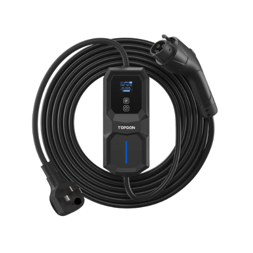 Topdon PulseQ Portable Electric Vehicle Charger 10 Amp EV Charger